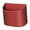 Red, variant on Car Cup Holder Organizer, Portable Storage Solution for Phones and Sunglasses, Leather Vehicle Accessory with Clip Mount