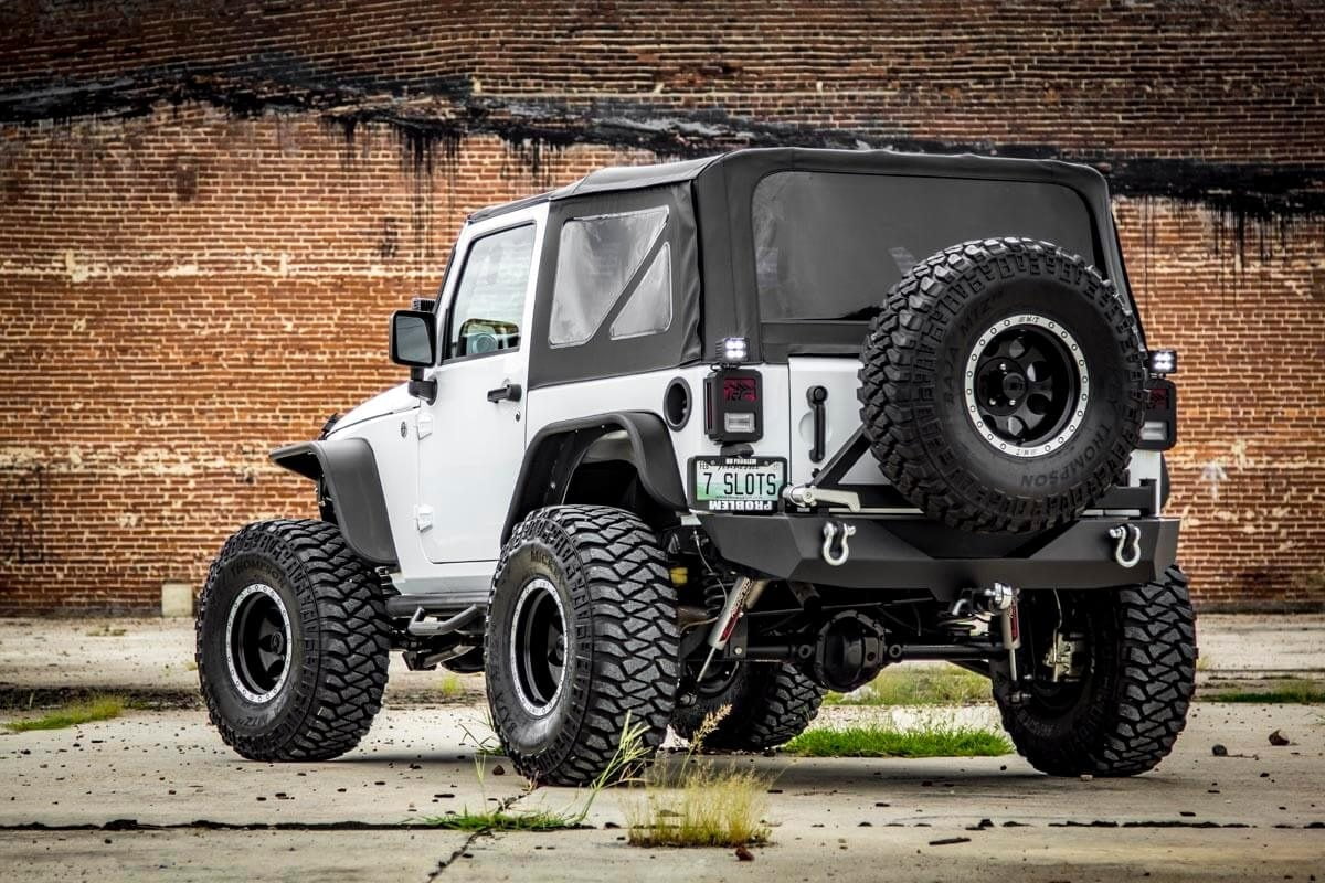 Rough Country 4" V2 Lift Kit for 2007-2018 Jeep Wrangler JK 2-Door - 67370
