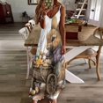 thumbnail image 3 of Easter Bunnies Rabbits Fine Art Sleeveless Dress Summer Dress Woman 2025, 3 of 7