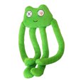thumbnail image 3 of Costuras detalladas, regalo unisex perfecto para adultos: pulpo de peluche con diseño de rana y patas extra largas, 3 of 8