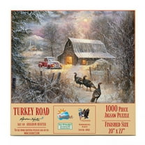 SUNSOUT INC - Turkey Road - 1000 pc Jigsaw Puzzle by Artist: Abraham Hunter - MPN# 69868