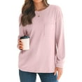 thumbnail image 2 of Shine Up Sweatshirts for Women Long Sleeve Shirts Fall Crewneck Loose Fit Lightweight Tops, 2 of 6
