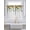 Yellow, variant on Sunflower 2 Panel Kitchen Curtains for Windows, Yellow Floral Eucalyptus Leaves Watercolor Bathroom Privacy Curtain, Home Décor Window Treatment for Bedroom/Living Room 55"x45"