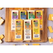 Specialty 100% Wisconsin Cheese Block Assortment Sampler - (Pack of 7 Blocks) | Great for Gifts & Charcuterie Boards | Low Carb, High Protein, Keto-Friendly