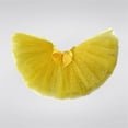 thumbnail image 6 of Sequins Tulle Skirts Bowknot Multi-Layered Tutus for Girls 3-13 Years Birthday Dance Halloween Party Outfits (5 Years, Yellow), 6 of 6