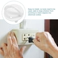 thumbnail image 6 of COOPHYA 50Pcs Child Safety Electrical Outlet Covers In White Abs For Home Use, 6 of 8