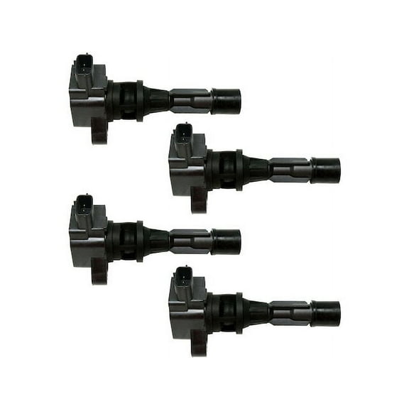 Ignition Coil Kit - 4-Piece - Compatible with 2006 - 2013 Mazda 6 2007 2008 2009 2010 2011 2012