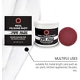 thumbnail image 5 of Metal Polishing Paste, 2 Pcs Pipe Infused Polishing Pads for Chrome Stainless Steel Aluminum Cars, Scratch Remover Metal Care Kit, Tarnish and Oxidation Remover, 5 of 6