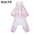 thumbnail image 2 of Ropa para perros, pijamas de algodón de cuatro patas, ropa tejida para mascotas, ropa con estampado bonito para gatos y perros 955, 2 of 6