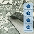 thumbnail image 4 of Hasoo Gray Green Area Rugs 9x12 for Living Room Floral Large Washable Indoor Soft Non Slip Floor Carpet, 4 of 5