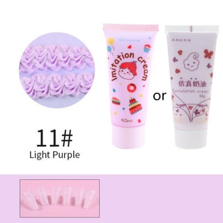 5 Pcs 50g Fake Whipped Cream Glue Toys Decoden Cream,Charm Craft Resin  Decoration for Phone Case Making Craft DIY, Hair Accessories, Decoration :  : Home & Kitchen