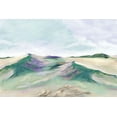 thumbnail image 2 of Mavis, Luna 32x23 White Modern Wood Framed Museum Art Print Titled - Calming Oasis II, 2 of 4