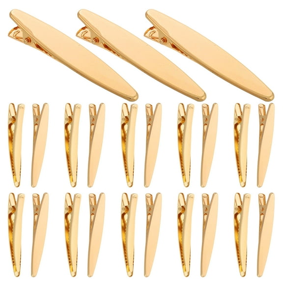 MLINS 50PCS Alligator Hair Clips for Metal Duck Bill Hair Clips Kit Hairpins for Women Hair Styling DIY Accessories