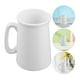 thumbnail image 4 of Jarra de cerámica para leche, pequeña taza espumadora de leche con pico, dispensador de crema con asa, jarra blanca para uso doméstico y en cafeterías, 4 of 8