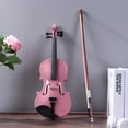 thumbnail image 4 of Práctico ejercitador de violín acústico para el hogar 1/8 juegos de violín con férula con arco de caja Hugtrwg  Para estrenar, 4 of 9