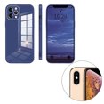 thumbnail image 1 of Glass Back Phone Covers with Solid Color Full Rugged Bumper Anti-Slip Design for Iphone 7P/8P/7/8/XS Max/XR/X/XS, 1 of 3