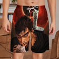 thumbnail image 2 of Berserk Short Sweatpants Summer Daily Cozy Lounge Shorts 3D Printed Beach Shorts Sweatpants With Drawstring And Pockets, 2 of 7