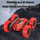 thumbnail image 4 of Coche de juguete acrobático de doble cara con giro de 360 grados, inalámbrico, con luces y control remoto. Fabricado en plástico., 4 of 7