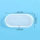 thumbnail image 4 of Inteprter Molde de silicona para posavasos, repuesto de resina transparente Flexible portátil, molde para manualidades, accesorios para Cocina y Comedor, 4 of 6