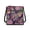 Butterfly Mandala Pattern, variant on Stained Glass Peacock Waterproof Sling Bag for Daily Commute Outdoor Activities, Stylish Water-Resistant Purse Lightweight Crossbody Bag