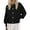 Black, variant on Chunky Cardigan Sweaters for Women Fall Fashion Button Lantern Long Sleeve Cable Knit Winter Coats Outerwear