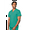Surgical Green, variant on Adar Universal Unisex Scrubs - V Neck Tunic Scrub Top