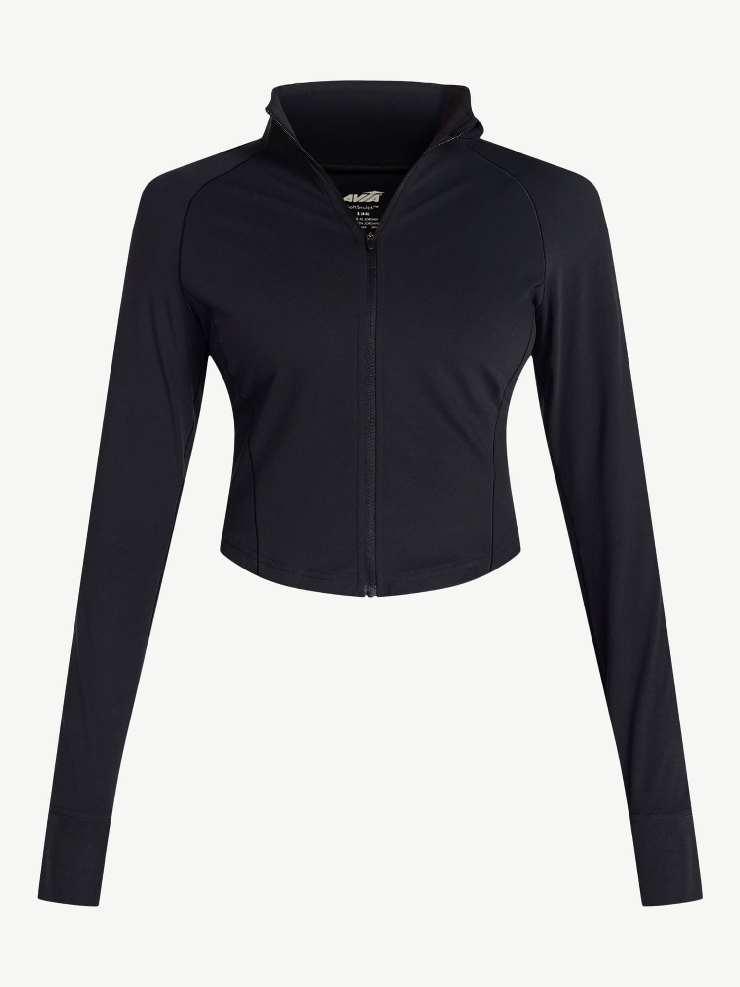 Avia Women's SoftSculpt Cropped Jacket, Sizes XS-XXXL