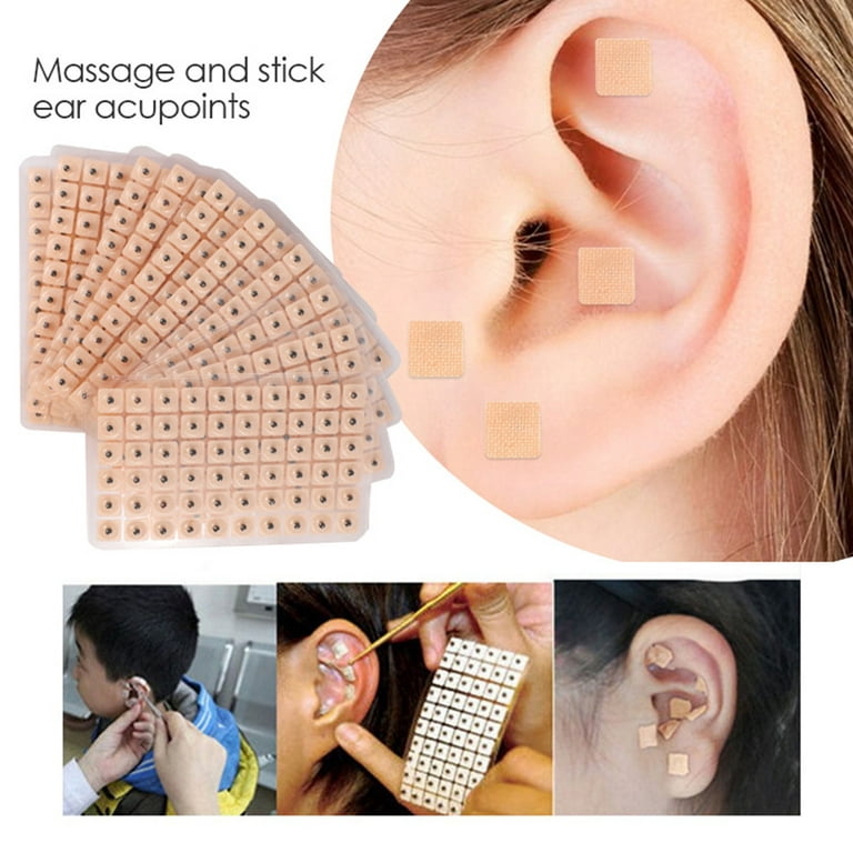 Pinfect Disposable Ear Press Seeds Acupuncture Bean Ear Stickers Kits for  Women Men 