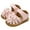 ZB-Pink, variant on Zanarzt Baby Girl Sandals Baby Girls Boys Sandals Summer Shoes Toddler Flower Soft Rubber Sole Flats First Walker Shoes Black,6