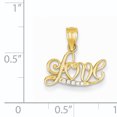 thumbnail image 2 of Pendentif Amour en Or Jaune 14K, 2 of 2