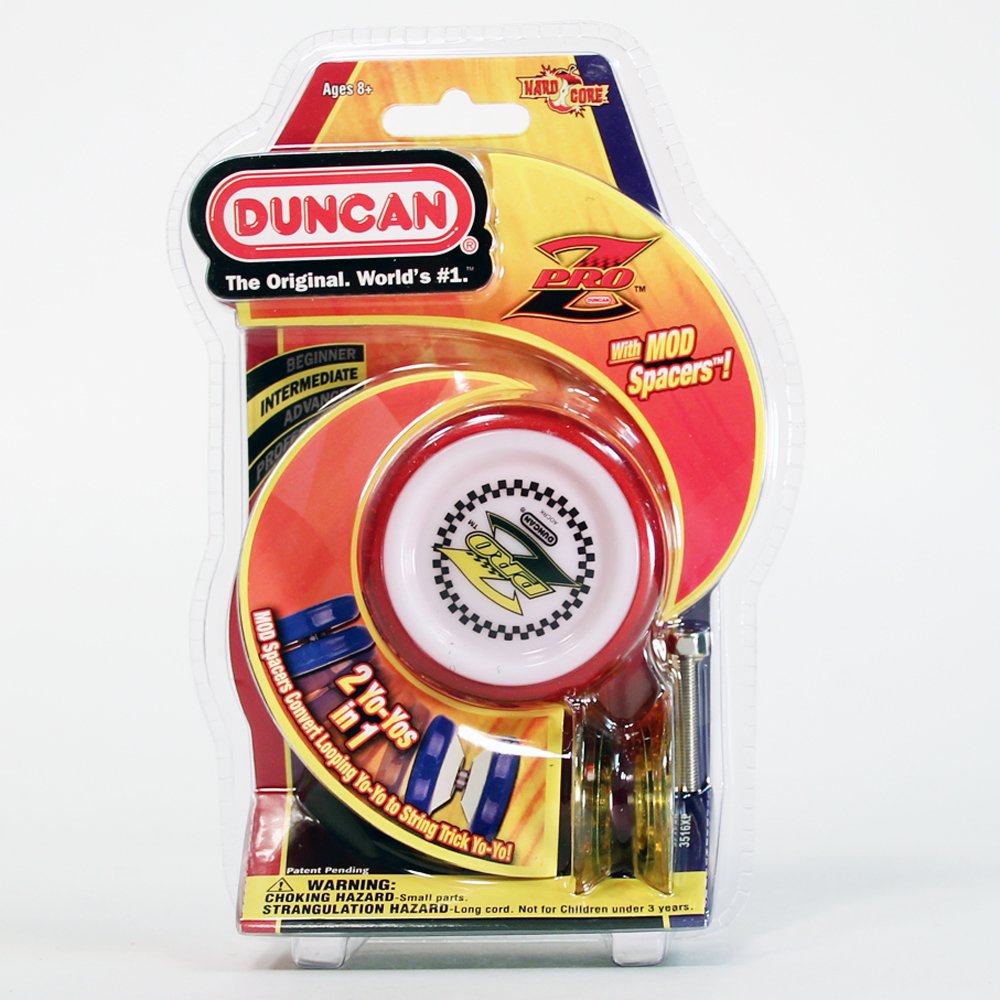 Duncan Pro Z YoYo Red with White Caps