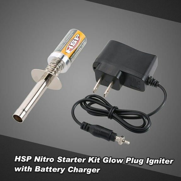 HSP Nitro Glow Plug Igniter for HSP RedCat Nitro Powered 1/8 1/10 RC Car Buggy Truck Model Plane