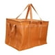 thumbnail image 3 of Bolsa térmica para entrega de comida, plegable, portátil, resistente, mantiene comida caliente, bolsa grande con aislamiento térmico para entrega Marrón, 3 of 8