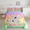 thumbnail image 1 of Koala Juego de Cama Koala de Dibujos Animados para Niños Niñas Blossom, 1 of 7