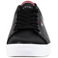 thumbnail image 2 of Zapatilla Tommy Hilfiger Rezz para hombre negra de piel vegana, 2 of 7