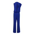 thumbnail image 4 of HHeiK Women's Banquet Dress Jumpsuit Casual Loose Sleeveless Wide Leg Pant Romper Hanging Neck Trousers, 4 of 5