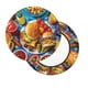 thumbnail image 2 of Balery Vibrant Picnic Food Spread Fundas de asiento para taburete de bar redondo de tela de terciopelo ajustables que protegen de arañazos y manchas para sillas de 14 a 17 pulgadas.-12 inch, 2 of 7