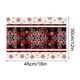 thumbnail image 3 of Juego de 4 manteles de Navidad • Manteles de mesa navideños para decoración del comedor • Decoración festiva para el hogar y el salón • A prueba de derrames y fácil de limpiar, 3 of 8