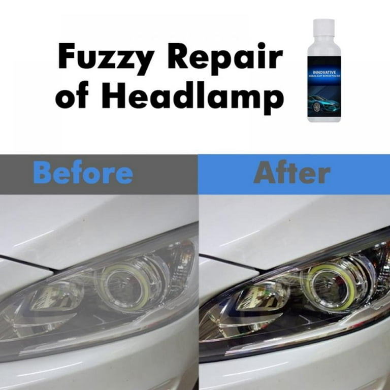 10/30/50ML Car Headlight Refurbishment and Repair Kit with Ceramic