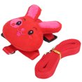 thumbnail image 3 of Senjay Rabbit Leash Harness Set, Small Pet Rabbit Fancy Leash Double‑lace Design With Lovely Rabbit Decoration For Small Pet For Outdoor, 3 of 8