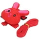 thumbnail image 3 of Juego de arnés y correa elegante para conejos para mascotas pequeñas, nailon duradero para mascotas que tiran de caminar, color rojo S, 3 of 5