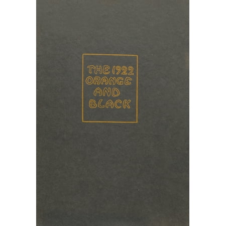 (Custom Reprint) Yearbook: 1922 Clay County Community High School - Orange and Black Yearbook (Clay Center KS)