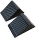 thumbnail image 1 of 2Pcs Rubber Wedge Blocks Wheel Wedge Restraint Car Friendly, 1 of 5