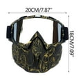 thumbnail image 4 of CxhicLuv Snow Goggles, Antifog, Antiscratch, UV Protection – Motorcycle Helmet Goggles, Ideal for Skiing, Outdoor Riding, Perfect for Winter Sports Enthusiasts, 4 of 4