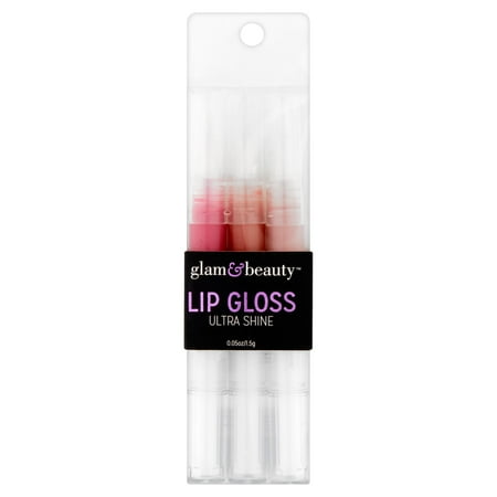 - Glam & Beauty Ultra Shine Lip Gloss, 0.05 oz