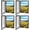 Black, variant on Changeable Kids Art Frames, 4pcs Front Opening Frames for Children's Artwork, Drawings, Crafts, Photos - Wall Picture Frames for Collage Classroom Decor