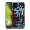 thumbnail image 1 of Head Case Designs Officially Licensed Grateful Dead Trends Bertha Skull Roses Soft Gel Case Compatible with Google Pixel 5 5G, 1 of 7