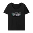thumbnail image 1 of Camiseta para mujer Verano Activewear Cuello Redondo Trajes Suave Regular Fit Cuello Redondo SG, 1 of 7