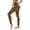 Z1-Coffee, variant on Women's Leopard Print High Waist Yoga Leggings, Tummy Control Butt Lifting Pants, Stretchy Compression Workout Tights for Casual & Streetwear