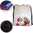 thumbnail image 4 of Camisetas navideñas de Papá Noel bebiendo cerveza, ropa informal de algodón con gráfico de estilo veraniego, camiseta de manga corta para regalos de cumpleaños, 4 of 4